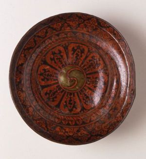 Dish with Floral Motifs